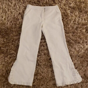 Trina turk cropped pants size S